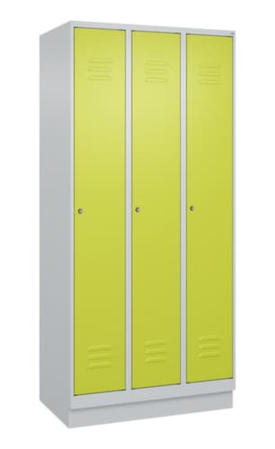 C+P Spind Classic Plus mit 3 Abteilen, Abteilbreite 300 mm