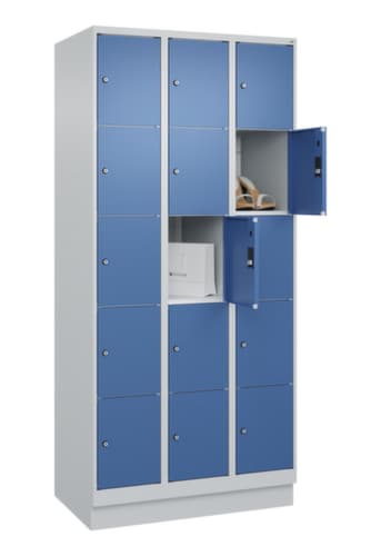 C+P Schließfachschrank Classic Plus, 15 Fächer
