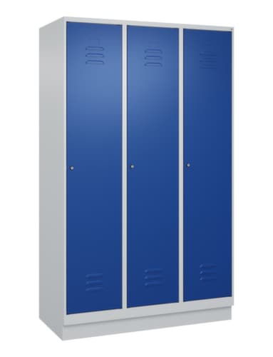 C+P Spind Classic Plus mit 3 Abteilen, Abteilbreite 400 mm