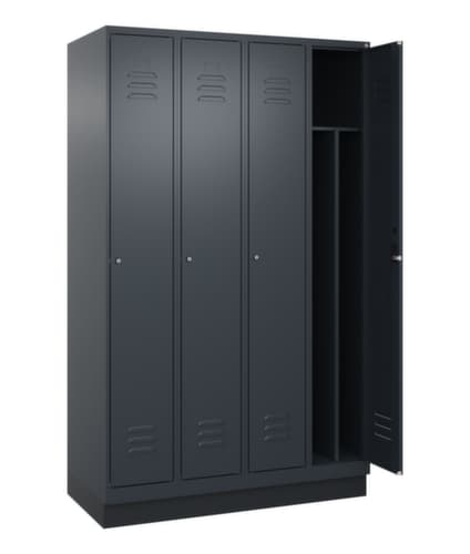 C+P Spind Classic Plus für Schwarz-Weiß-Trennung, Abteilbreite 300 mm