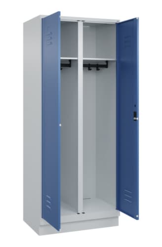 C+P Spind Classic Plus für Schwarz-Weiß-Trennung, Abteilbreite 400 mm