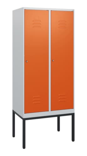 C+P Spind Classic Plus mit 2 Abteilen, Abteilbreite 400 mm