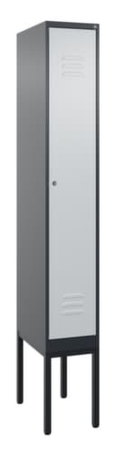C+P Spind Classic Plus für Schwarz-Weiß-Trennung, Abteilbreite 300 mm