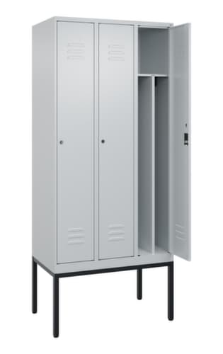 C+P Spind Classic Plus für Schwarz-Weiß-Trennung, Abteilbreite 300 mm
