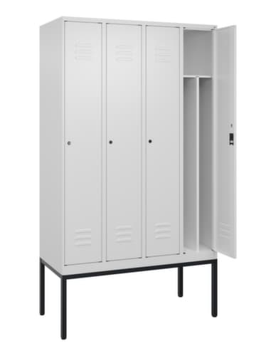 C+P Spind Classic Plus für Schwarz-Weiß-Trennung, Abteilbreite 300 mm