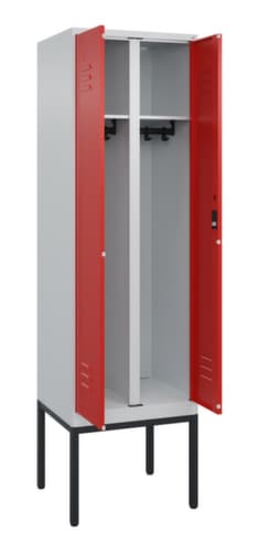 C+P Spind Classic Plus für Schwarz-Weiß-Trennung, Abteilbreite 300 mm