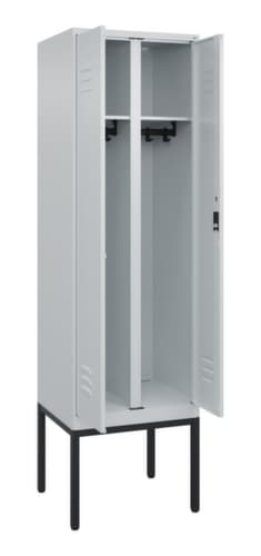 C+P Spind Classic Plus für Schwarz-Weiß-Trennung, Abteilbreite 300 mm