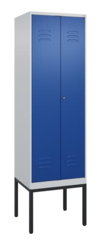 C+P PSA-Spind Classic Plus für Schwarz-Weiß-Trennung, Abteilbreite 300 mm