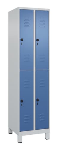 C+P Doppelstöckiger Spind Classic Plus, Abteilbreite 250 mm