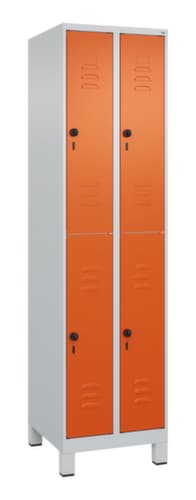 C+P Doppelstöckiger Spind Classic Plus, Abteilbreite 250 mm