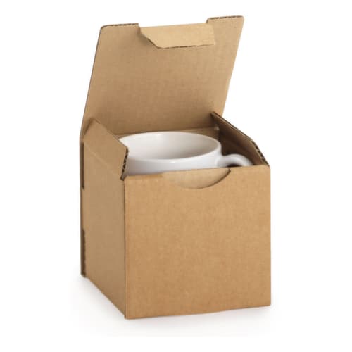 Wellpapp-Faltkarton 1-wellig, 1-wellig, 150 x 150 x 100 mm