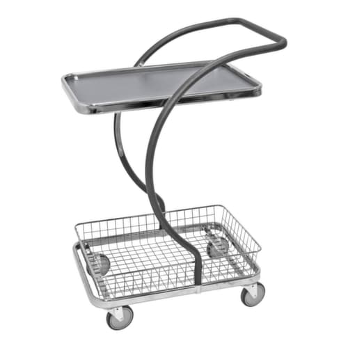 Kongamek Etagenwagen C-Line, Traglast 120 kg, 2 Etagen