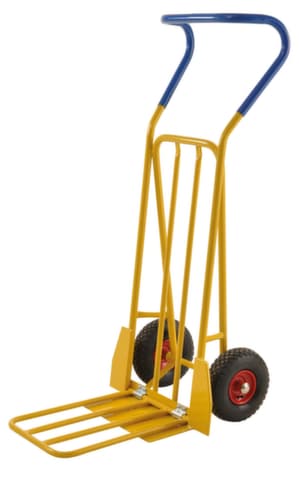 Kongamek Sackkarre mit pannensicheren Rädern, Traglast 250 kg, Vollgummi-Bereifung