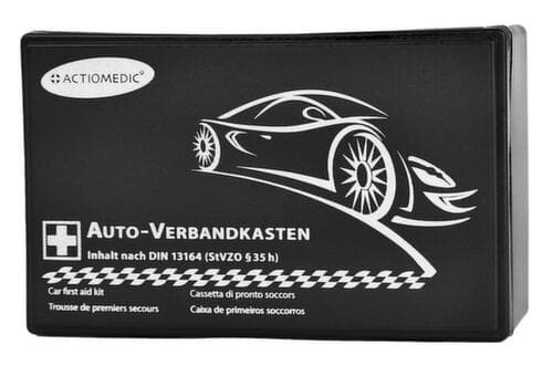 actiomedic Kfz-Verbandkasten, Füllung nach DIN 13164 und §35 h StVZO