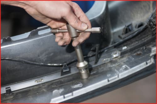 KS Tools Lochstanzen-Satz für PDC-Sensoren