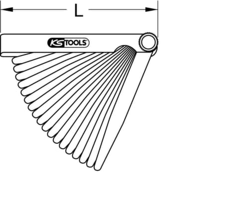 KS Tools Fühlerlehre