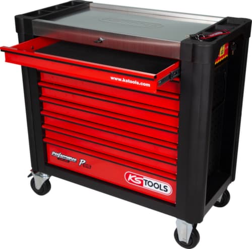 KS Tools Performanceplus Werkstattwagen-Satz P25 mit 660 Werkzeugen für 8 Schubladen