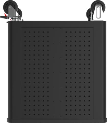 KS Tools PERFORMANCEplus P15 SCHWARZ/ROT Werkstattwagen mit 8 Schubladen