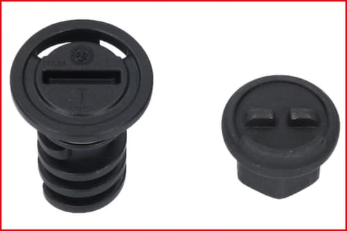 KS Tools 3/8" Öldienst-Spezialprofil-Satz für Kunststoff-Ölablassschrauben