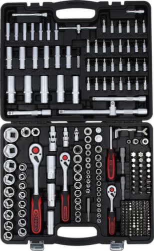 KS Tools 1/4"+3/8"+1/2" Steckschlüssel-Satz