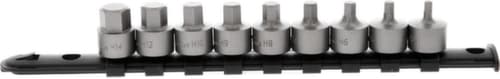 KS Tools 3/8" Bit-Stecknuss-Satz Innensechskant