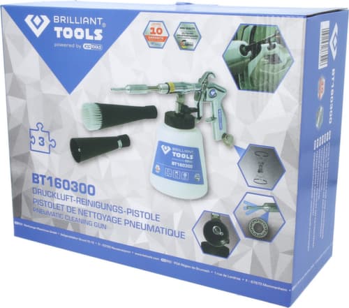 Brilliant Tools Druckluft-Reinigungs-Pistole