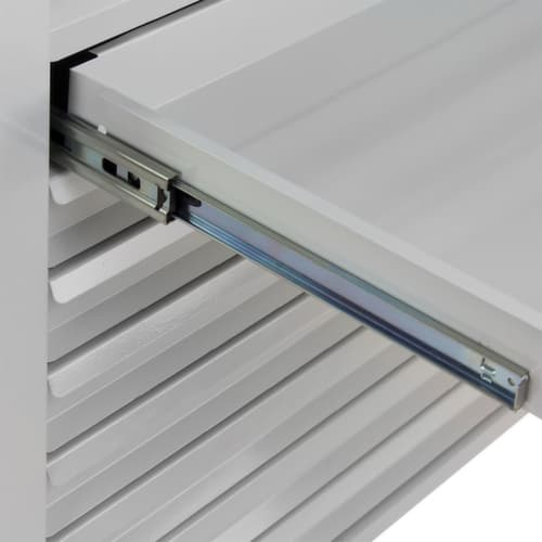 Schubladenschrank MAMMUT, 10 Schublade(n), RAL7035 Lichtgrau/RAL7035 Lichtgrau