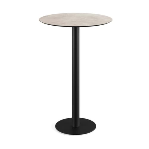 VEBA Stehtisch Essentials Urban, Ø 700 mm, Platte Moonstone