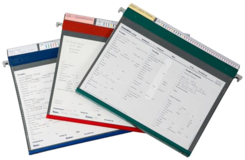 BOI Pflegemappe PMH2R zum Einhängen, blau