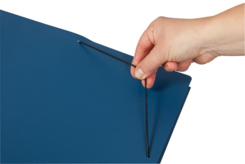 EICHNER Eckspannmappe mit Gummiverschluss, schwarz