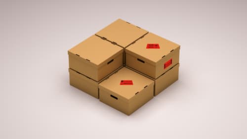 EICHNER Hinweisetiketten "Vorsicht zerbrechlich!"