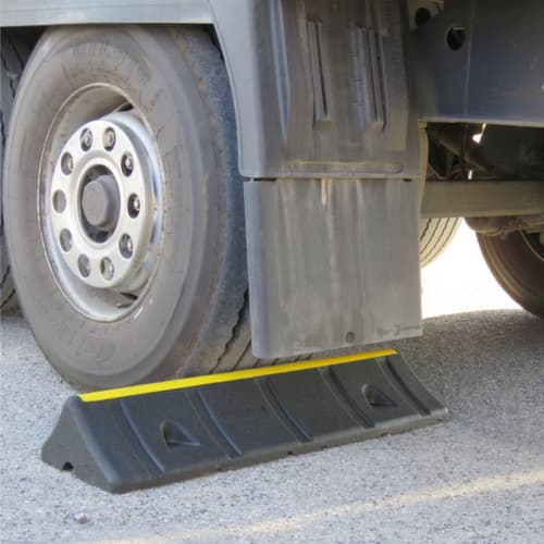 Moravia Radstopp MORION Heavy Duty, Breite 1000 mm, schwarz/gelb