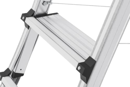 Hailo Teleskop-Plattformleiter TopLine TL100, 3 - 5 breite Stufen