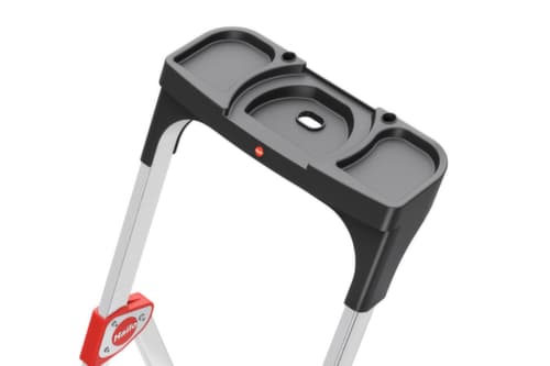 Hailo Teleskop-Plattformleiter TopLine TL100, 3 - 5 breite Stufen