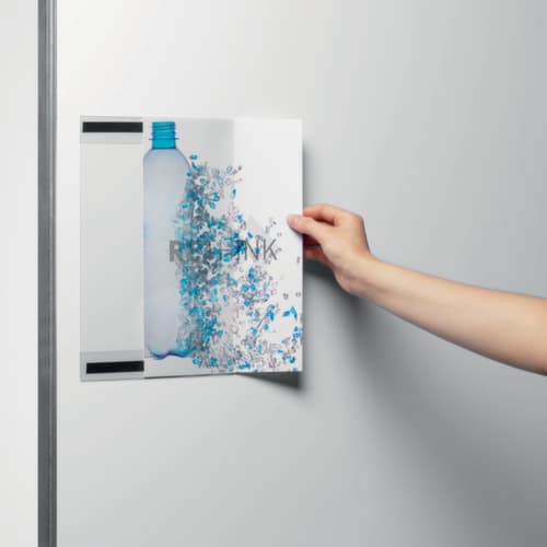 Durable Infohalter, DIN A4, Rückseite magnetisch