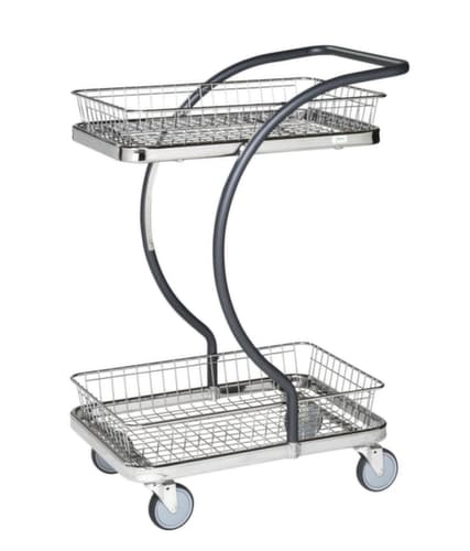 Kongamek Etagenwagen, Traglast 120 kg, 2 Etagen