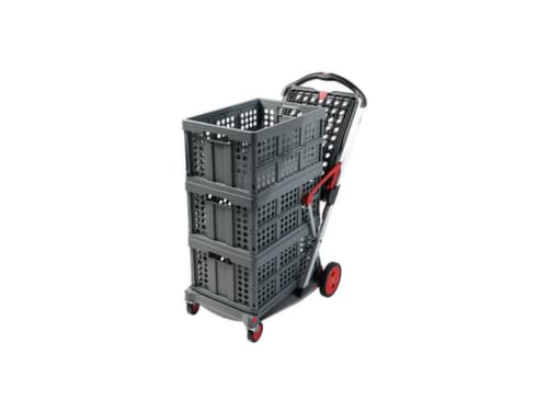 Klappmobil CLAX inklusive Klappbox, Traglast 60 kg, 2 Etagen