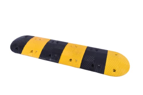 UDOBÄR Fahrbahnschwelle, Breite 500 mm, gelb/schwarz