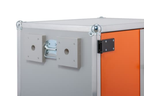 Explosionsgeschützter Lithium-Ionen-Lagerschrank BASIC 8/10 BMA unterfahrbar, Höhe x Breite x Tiefe 1110 x 800 x 660 mm