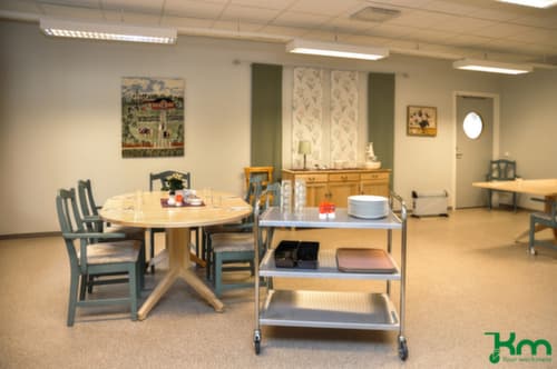 Kongamek Edelstahl-Etagenwagen, Traglast 100 kg, 3 Etagen