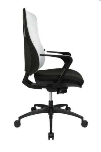Topstar Bürodrehstuhl Net Pro 100 mit Punktsynchronmechanik, Netzrückenlehne, schwarz