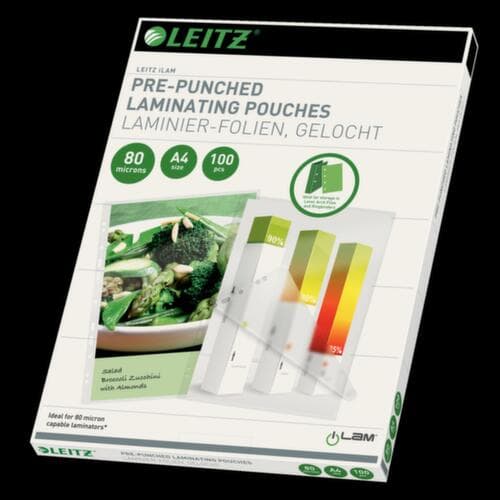 Leitz Folientaschen iLAM 80 mµ stark
