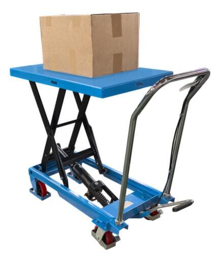UDOBÄR Mobiler Scherenhubtisch, 300 kg Traglast, 850x500 mm