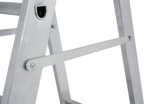 Krause Stehleiter STABILO® Professional mit beidseitigem Handlauf, 9 Riffelblechstufe(n)