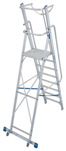 Krause Stehleiter STABILO® Professional mit Sicherheitsbügel + Handlauf