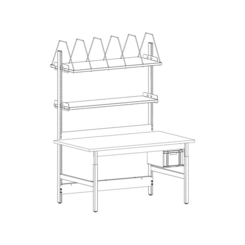 ERGO-line Komplettpacktisch Budget