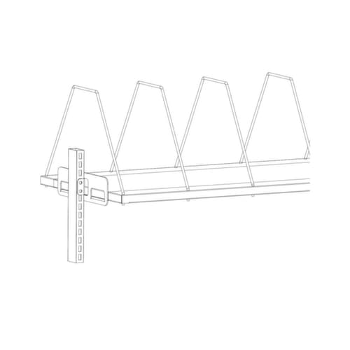 ERGO-line Aufbaumagazin für Packtisch, Breite 650 mm