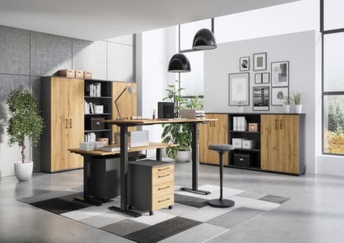 Elektrisch höhenverstellbarer Schreibtisch GW-PROFI 3.0 8024