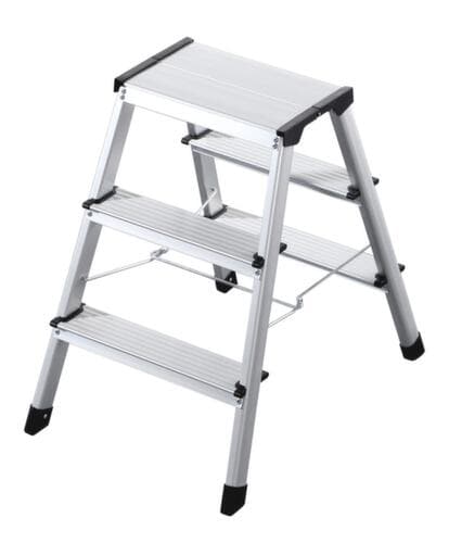 UDOBÄR Klapptritt aus Aluminium, Podesthöhe 600 mm