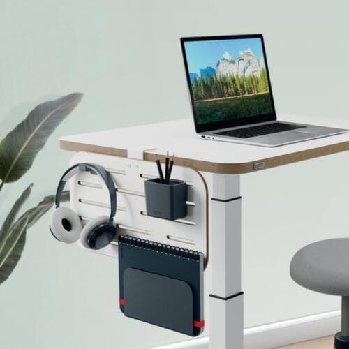 Leitz Lochplatte Ergo für Schreibtisch, Höhe 330 mm